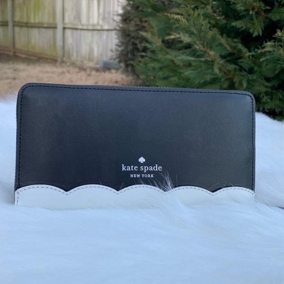 Kate spade frosty penguin large continental wallet - Picture 3 of 5